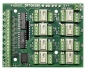 Preview: Miniatur 8-fach Optokoppler-Relaisplatine, 12Volt "OPTOKO8M12"